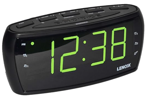 Large Number Clock Radio