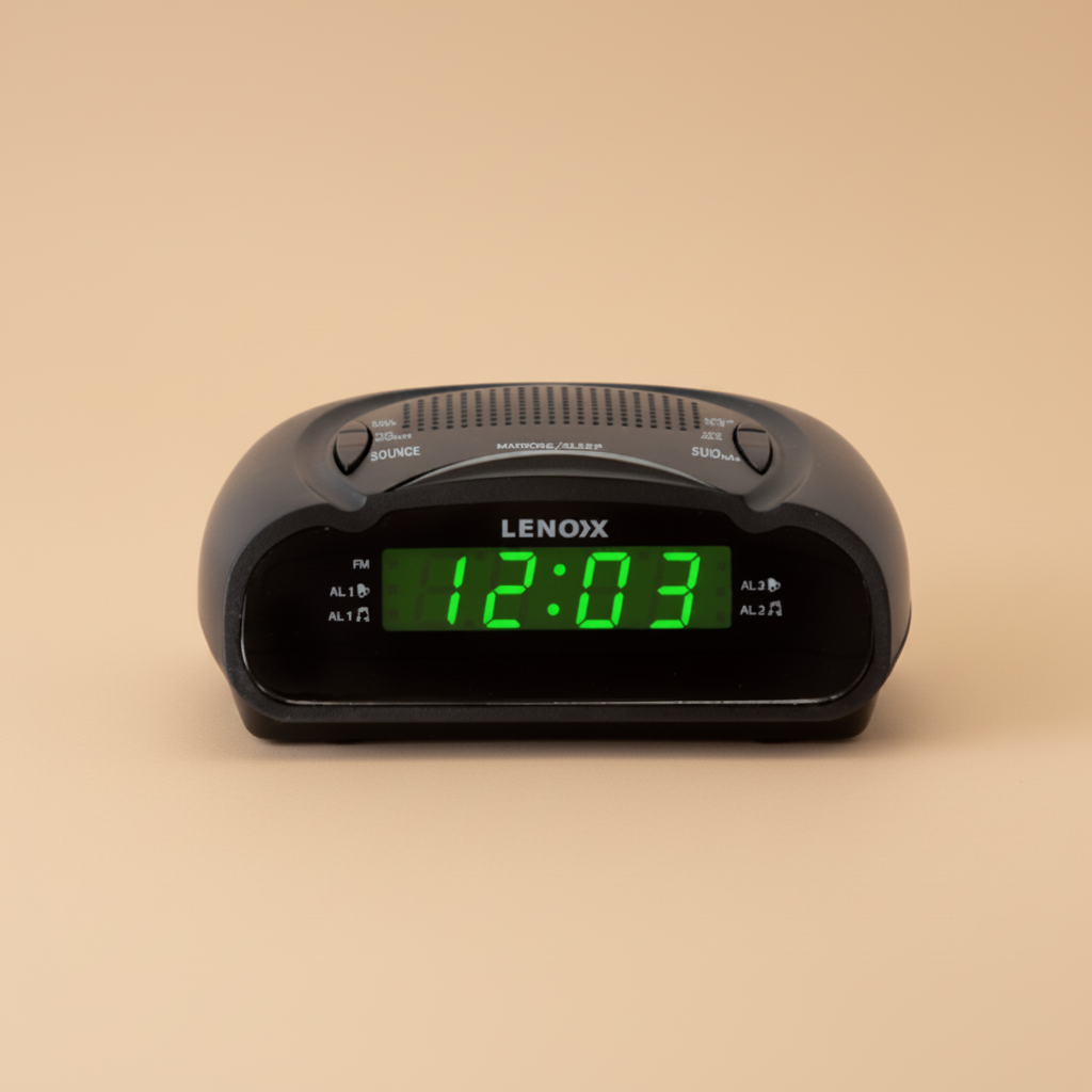 Lenoxx  AM/FM Alarm Clock/Radio
